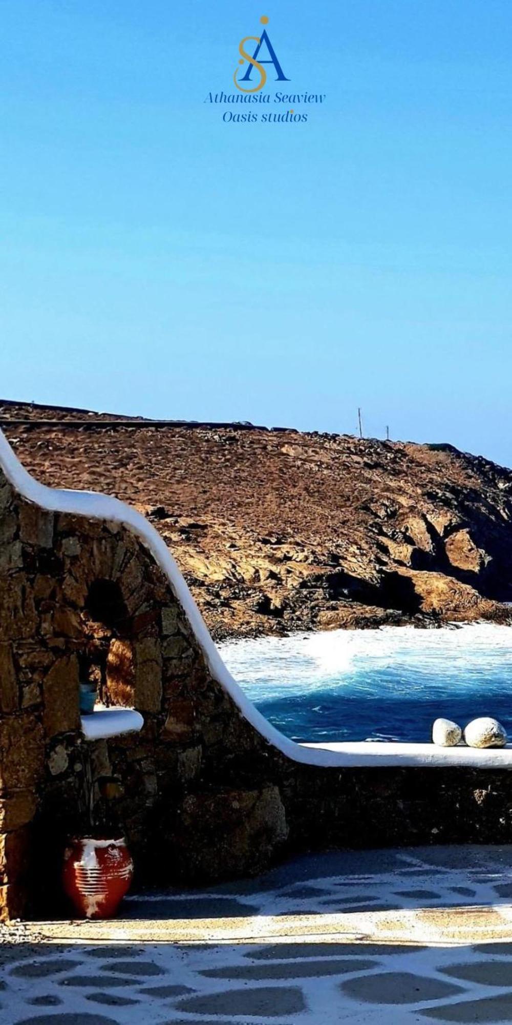 Mykonos Athanasia Seaview Oasis Studios By The Port Houlakia  Ngoại thất bức ảnh