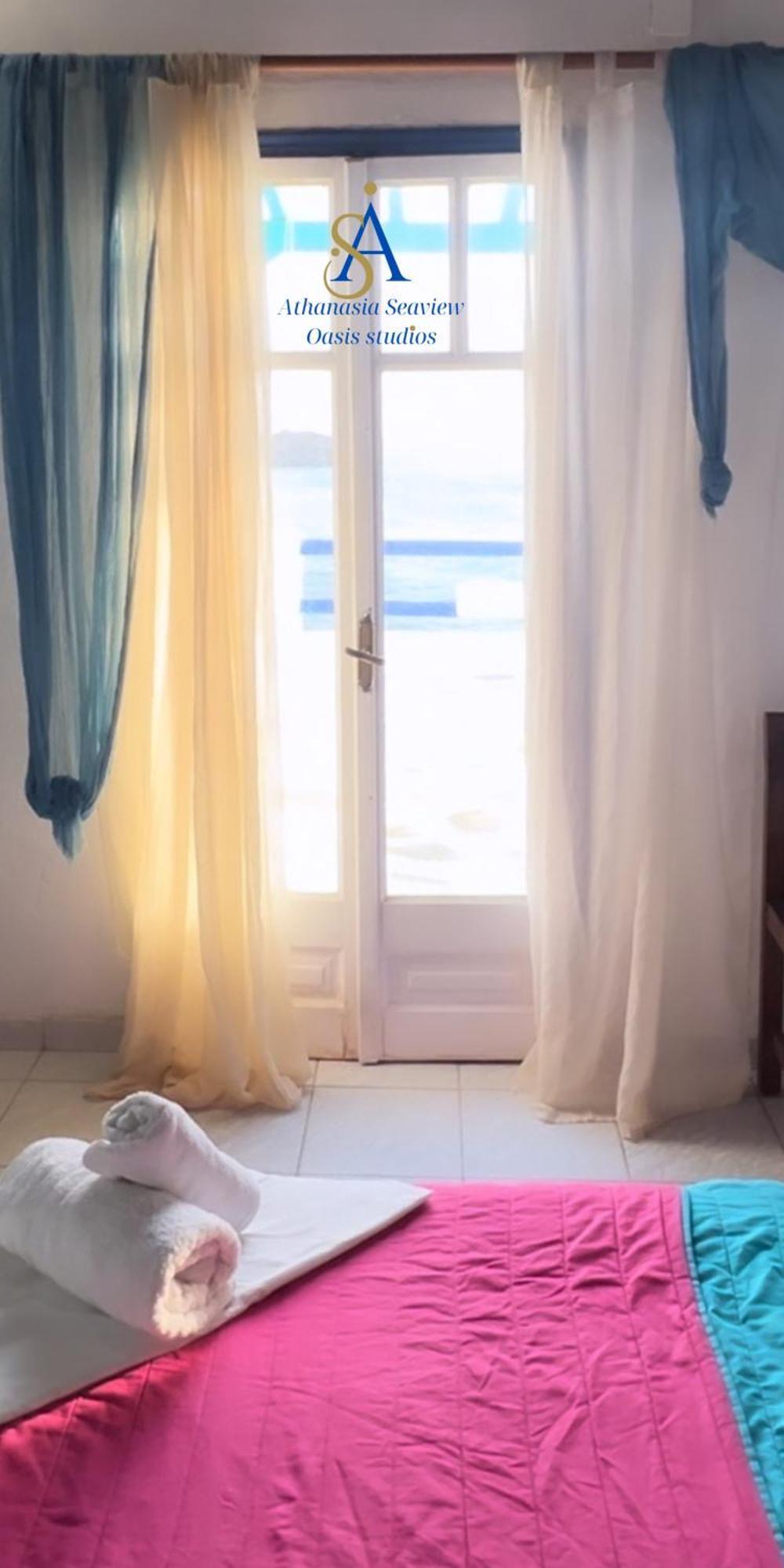Mykonos Athanasia Seaview Oasis Studios By The Port Houlakia  Phòng bức ảnh
