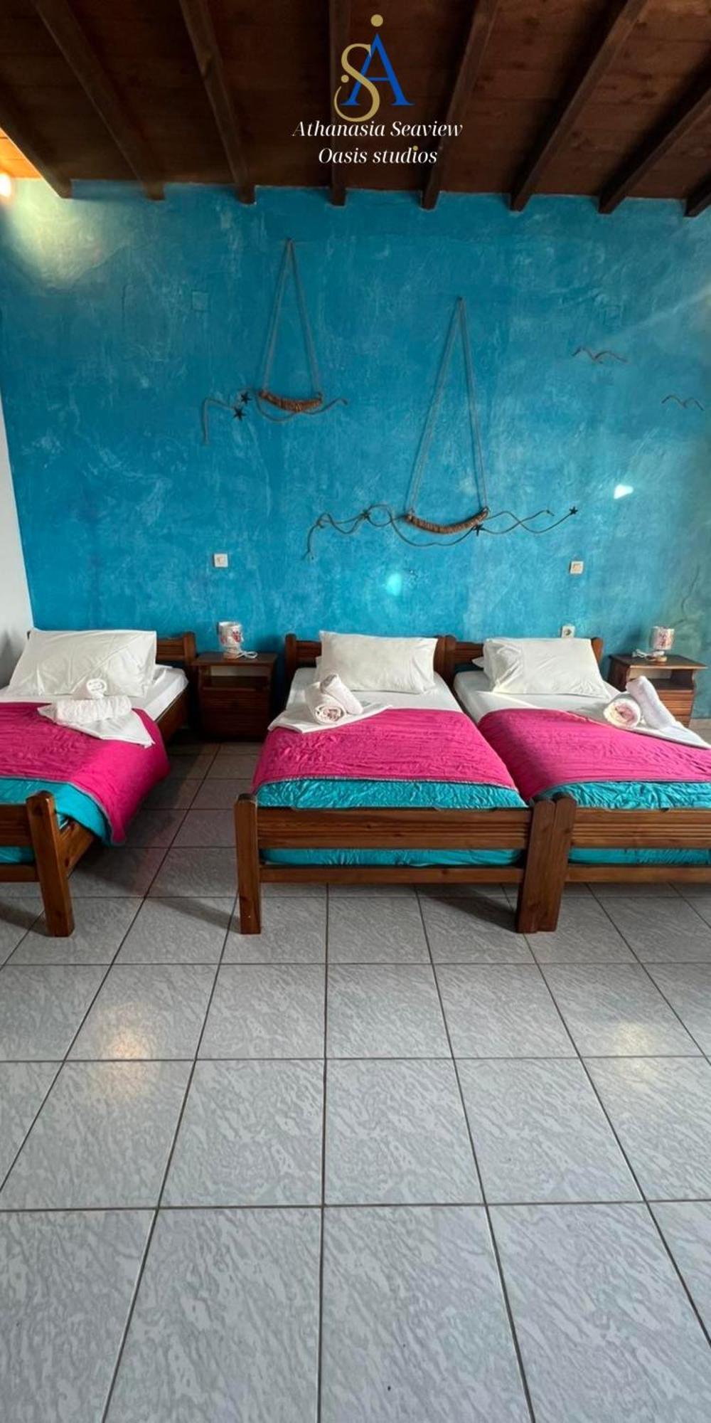 Mykonos Athanasia Seaview Oasis Studios By The Port Houlakia  Phòng bức ảnh