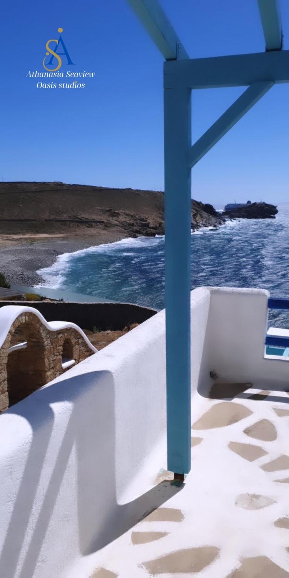 Mykonos Athanasia Seaview Oasis Studios By The Port Houlakia  Phòng bức ảnh