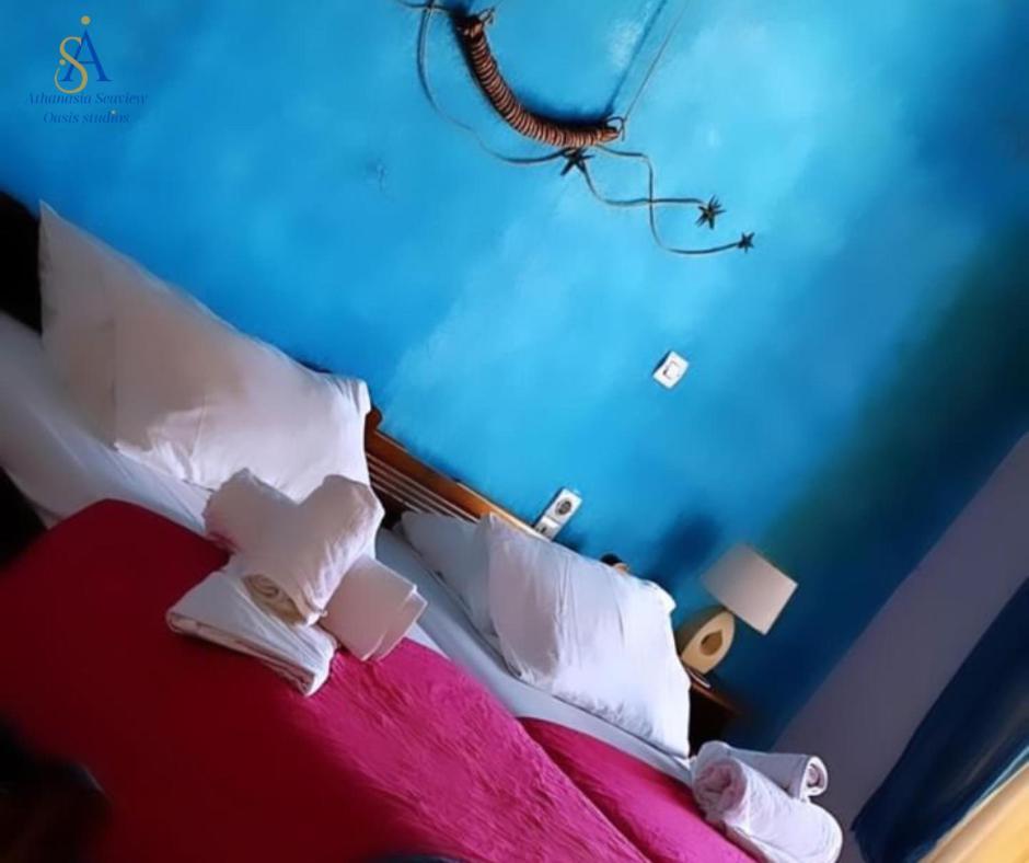 Mykonos Athanasia Seaview Oasis Studios By The Port Houlakia  Ngoại thất bức ảnh